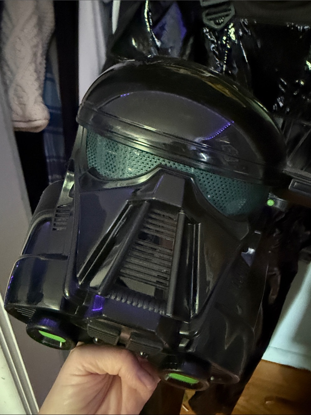 Kids Black Storm trooper  Costume with Mask - Picture 3 of 4
